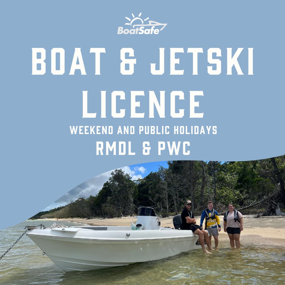 RMDL + PWC Boat and Jetski Licence (WEEKEND) $474