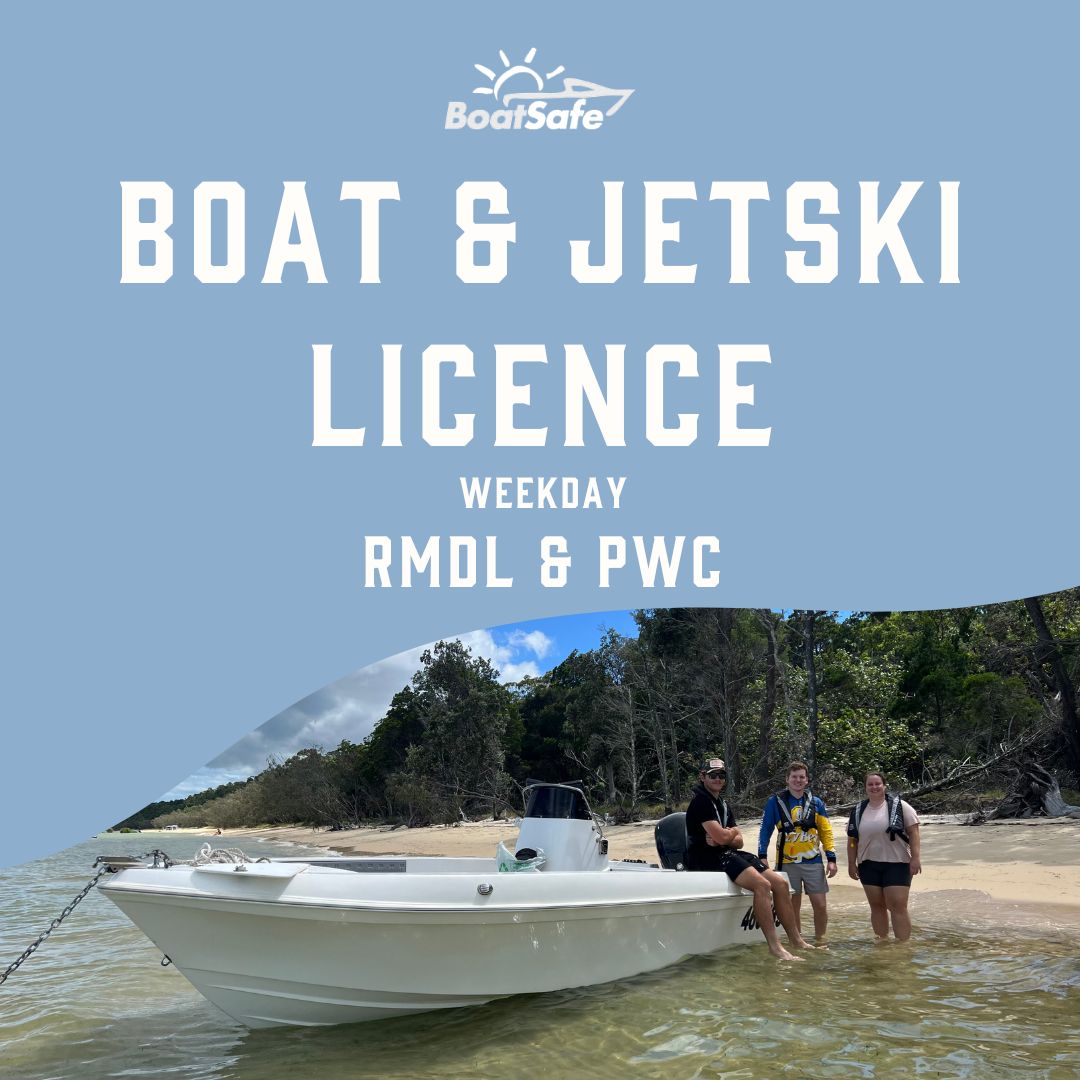 RMDL + PWC Boat and Jetski Licence (WEEKDAY) $424